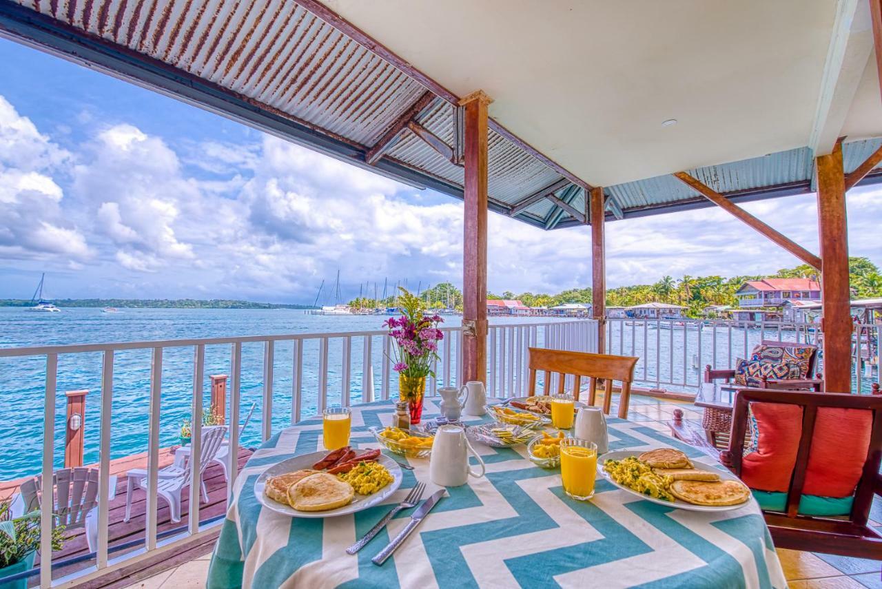 Los Balcones Over The Sea Hotel Bocas del Toro Exteriör bild