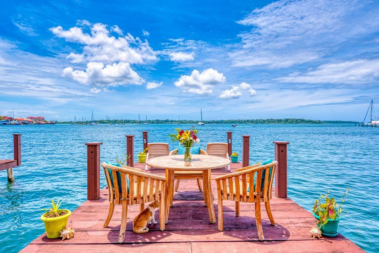 Los Balcones Over The Sea Hotel Bocas del Toro Exteriör bild